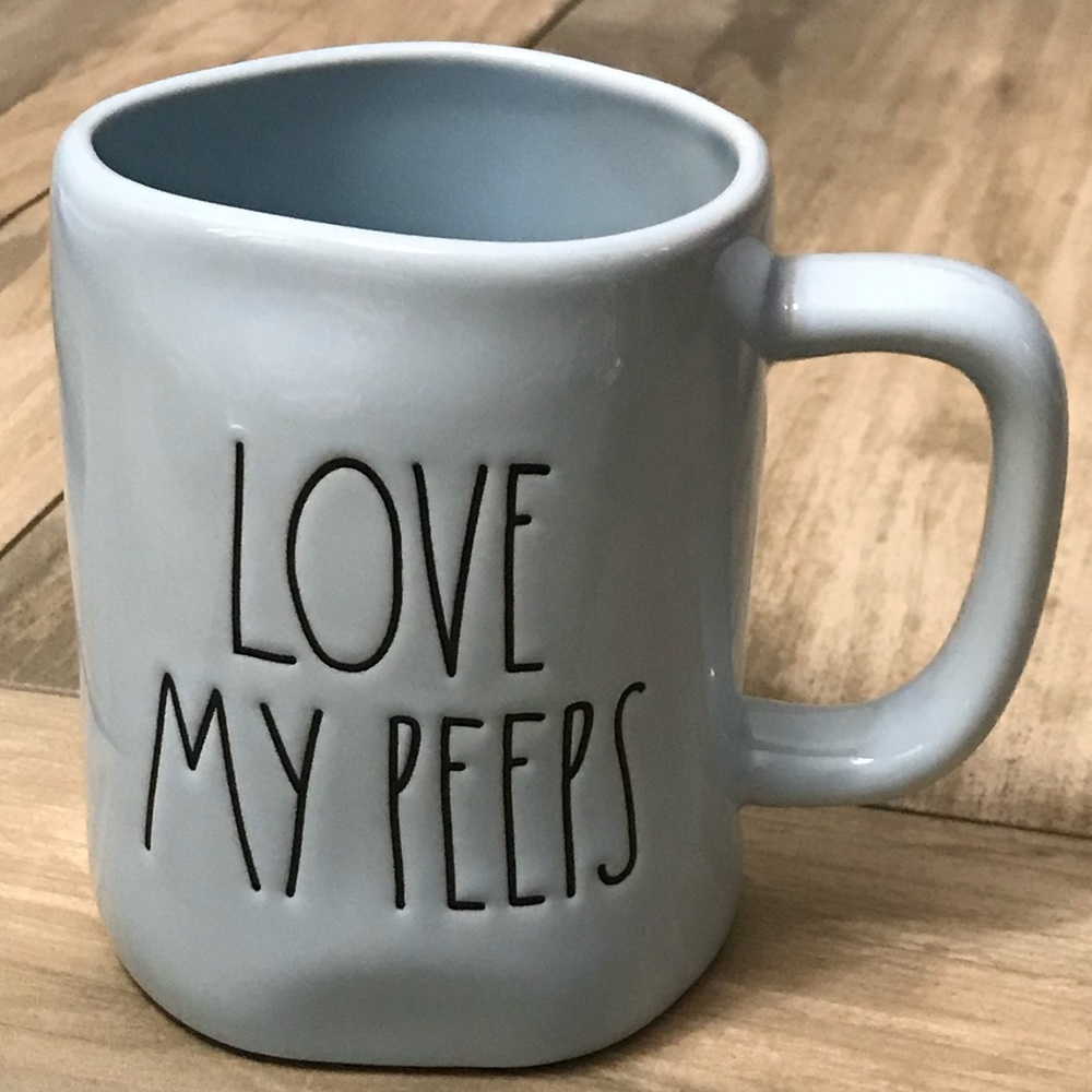 Rae Dunn LOVE MY PEEPS Mug